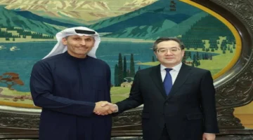 رئيس الدولة يوجه رسالة خطية للرئيس الصيني عبر مبعوثه الخاص